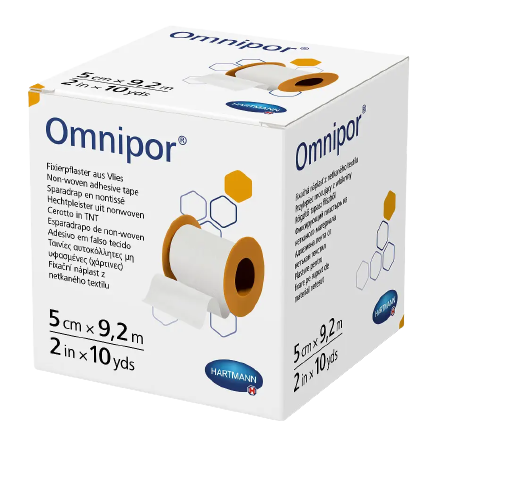 Пластир фіксуючий з нетканого матеріалу Omnipor® 5 см х 9,2 м 1шт